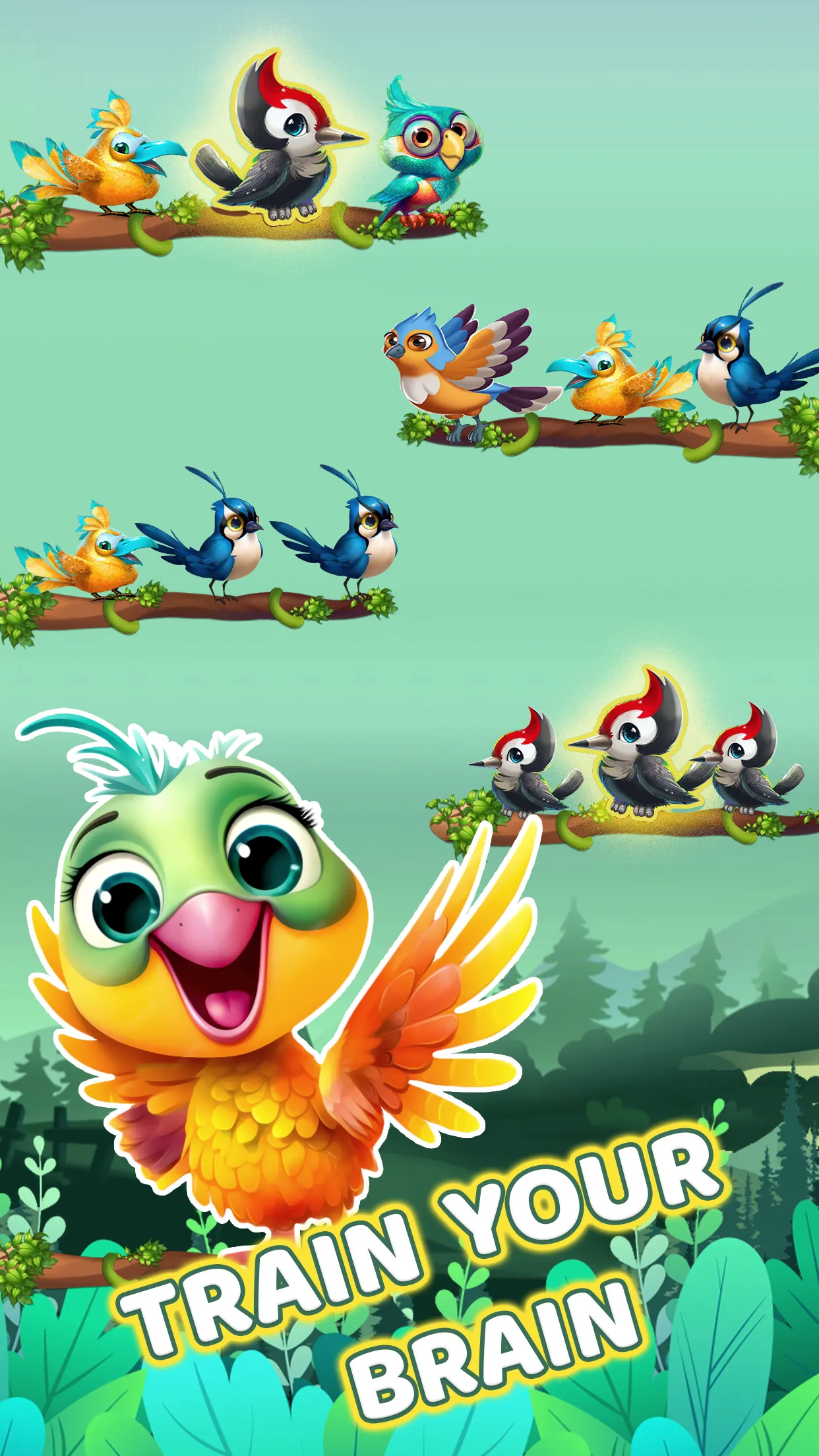 Bird Sort Puzzle Fun Game | Indus Appstore | Screenshot