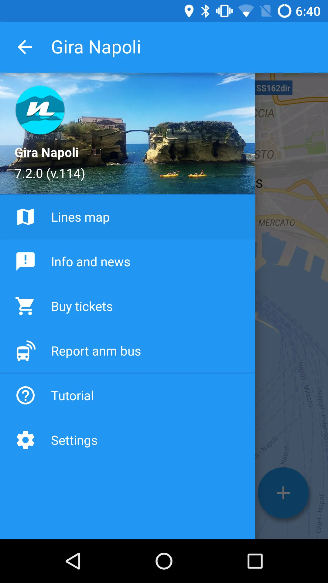 Gira Napoli - Public transport | Indus Appstore | Screenshot