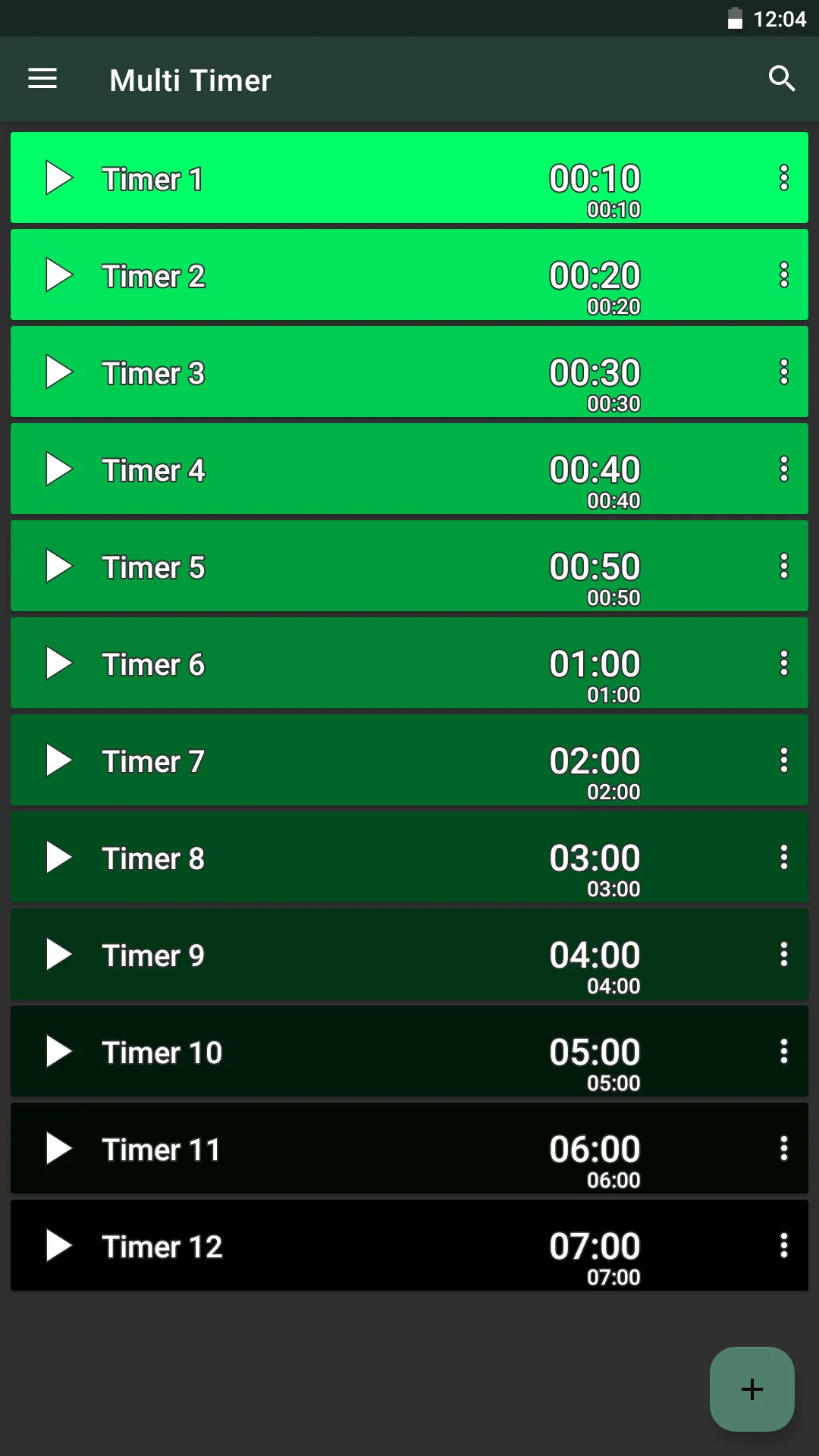 Multi Timer | Indus Appstore | Screenshot