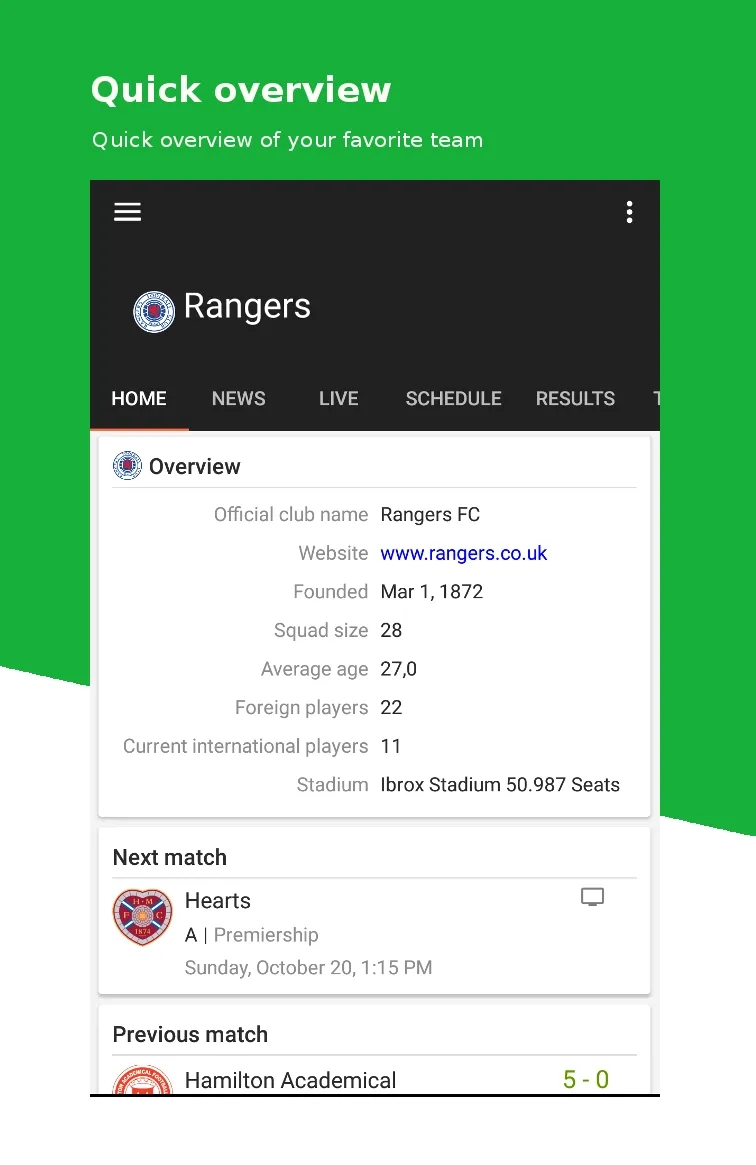 Football News Scotland | Indus Appstore | Screenshot