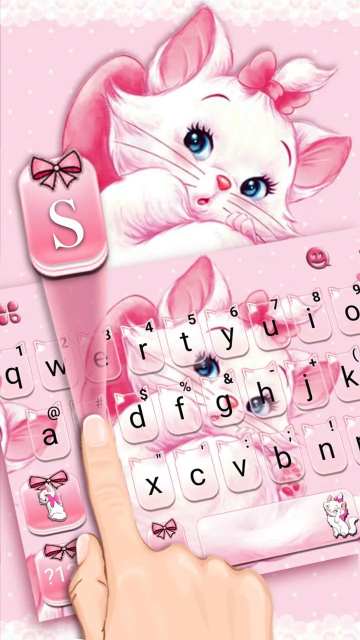 Girlish Kitty Theme | Indus Appstore | Screenshot