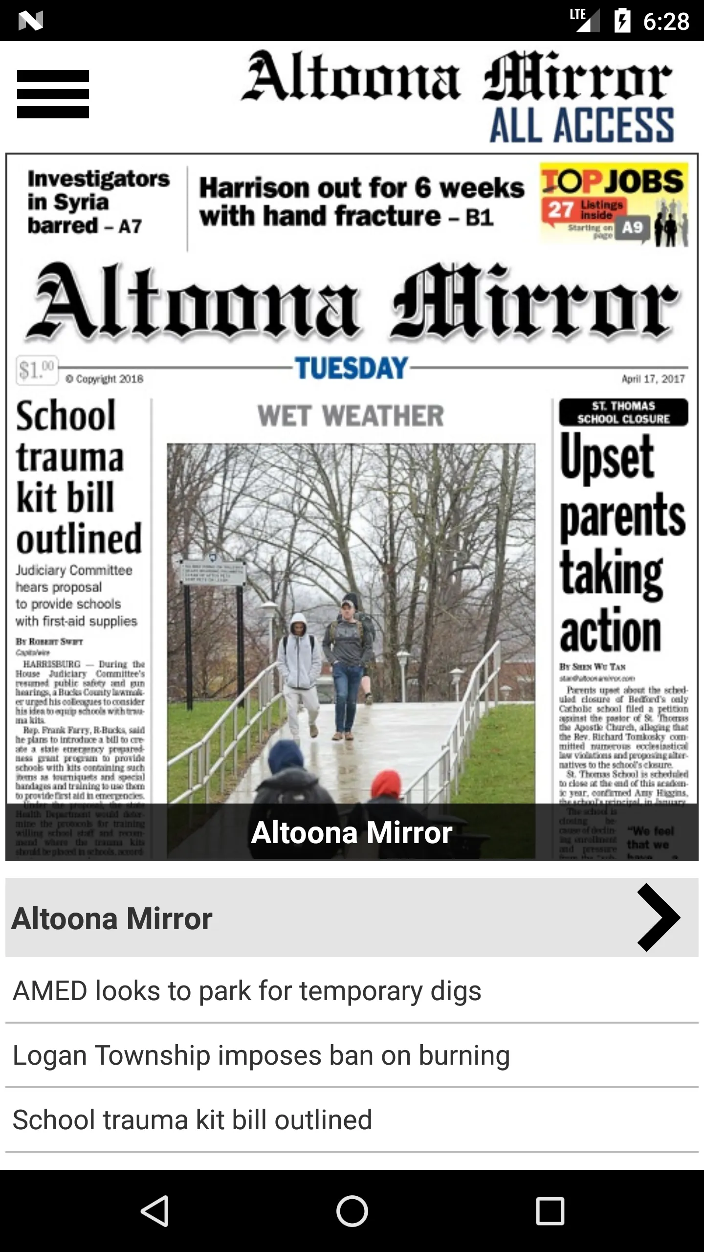 Altoona Mirror All Access | Indus Appstore | Screenshot