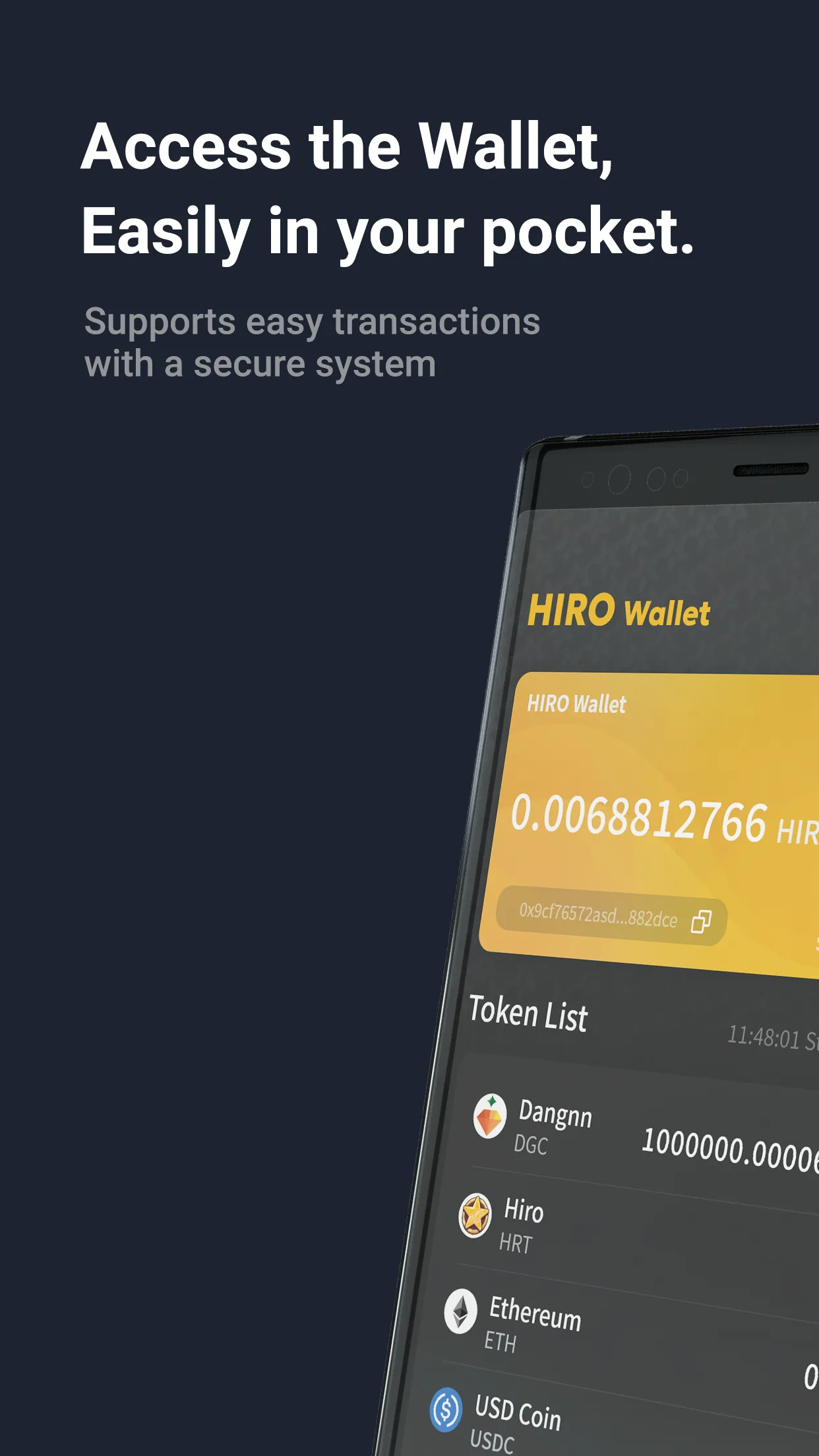 HIRO Wallet | Indus Appstore | Screenshot