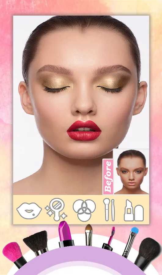 Makeup Magic Face Makeover Bea | Indus Appstore | Screenshot