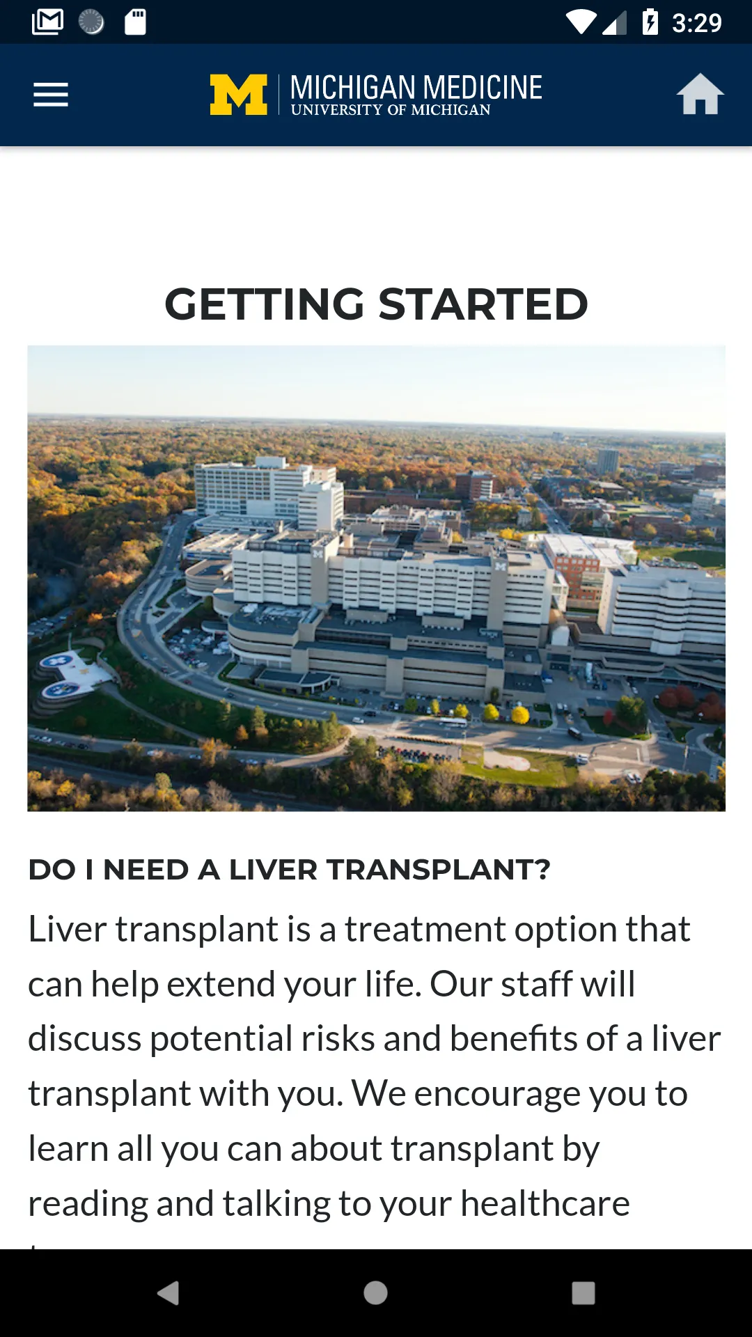 Liver Transplant Education | Indus Appstore | Screenshot