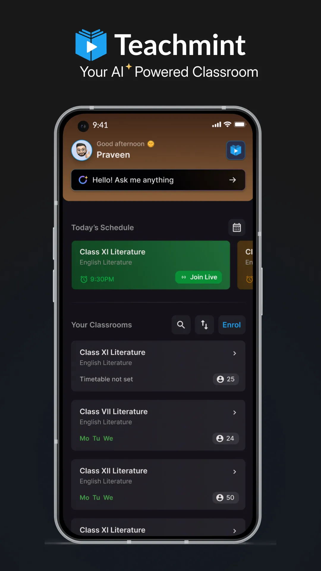 Teachmint : AI for classroom | Indus Appstore | Screenshot