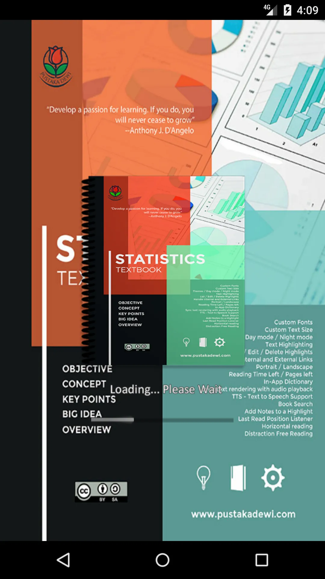 Statistics Textbook | Indus Appstore | Screenshot