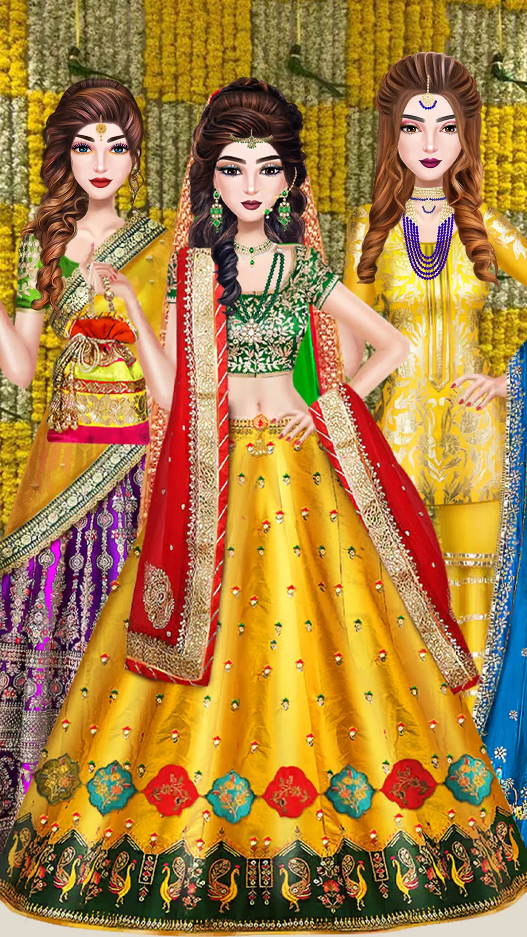 Indian Bridal Makeup & Dressup | Indus Appstore | Screenshot