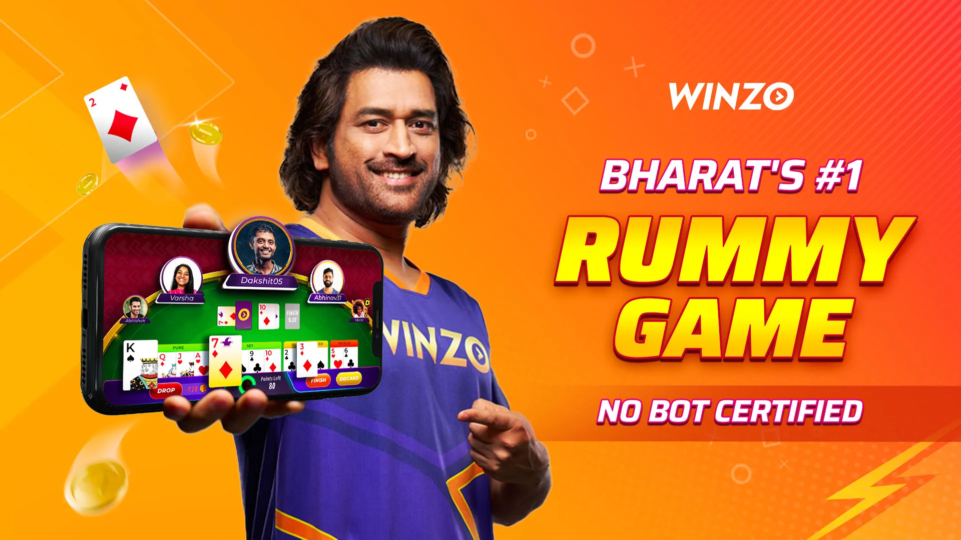 WinZO Rummy: Rummy Cash Game | Indus Appstore | Screenshot