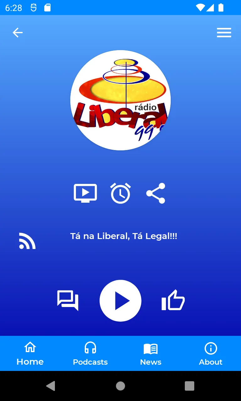 Rádio Liberal 99,5 FM | Indus Appstore | Screenshot