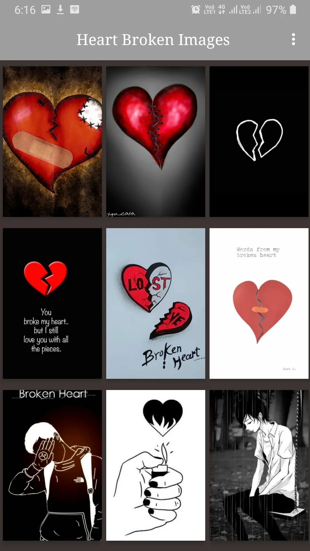 Heart Broken Images - Photos | Indus Appstore | Screenshot