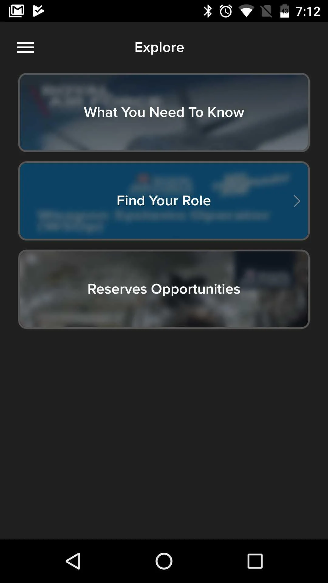 RAF Recruitment | Indus Appstore | Screenshot