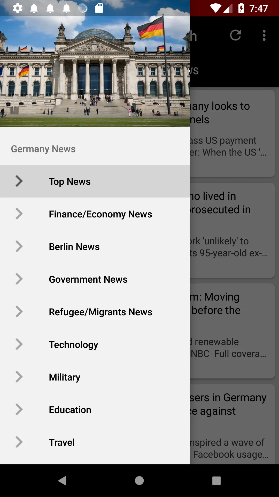 German News in English by News | Indus Appstore | Screenshot