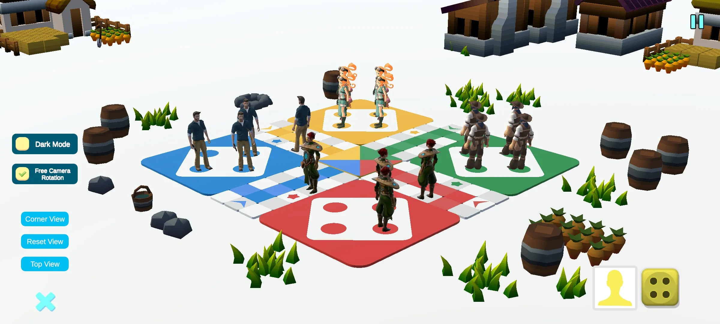 Ludo 3d Warriors: offline game | Indus Appstore | Screenshot