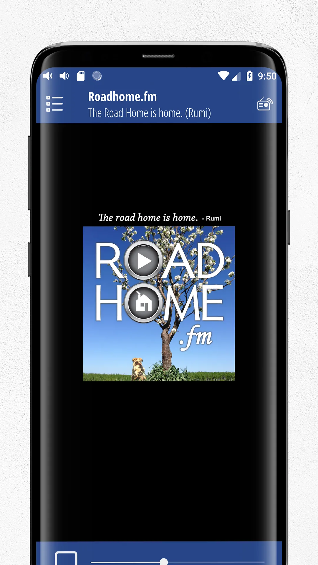 roadhome.fm | Indus Appstore | Screenshot