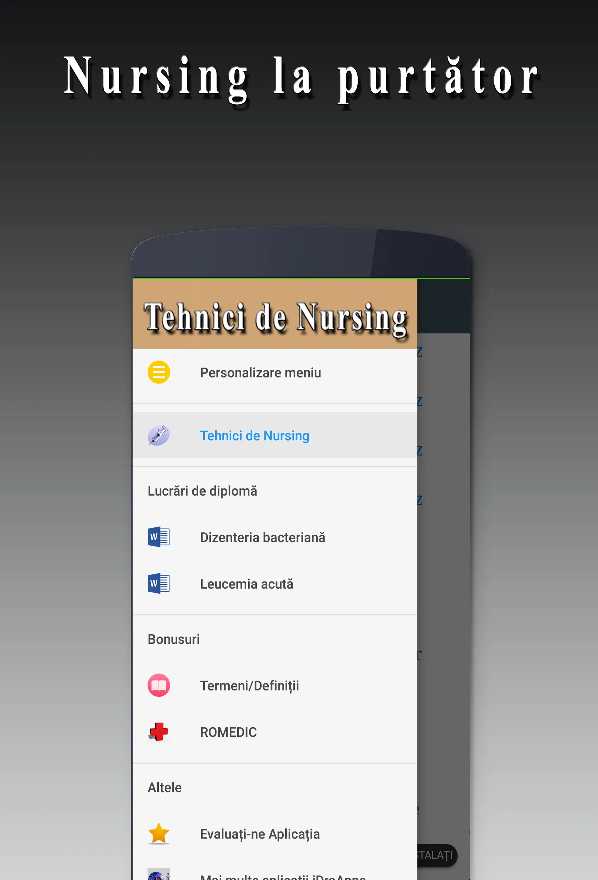 Tehnici de nursing | Indus Appstore | Screenshot