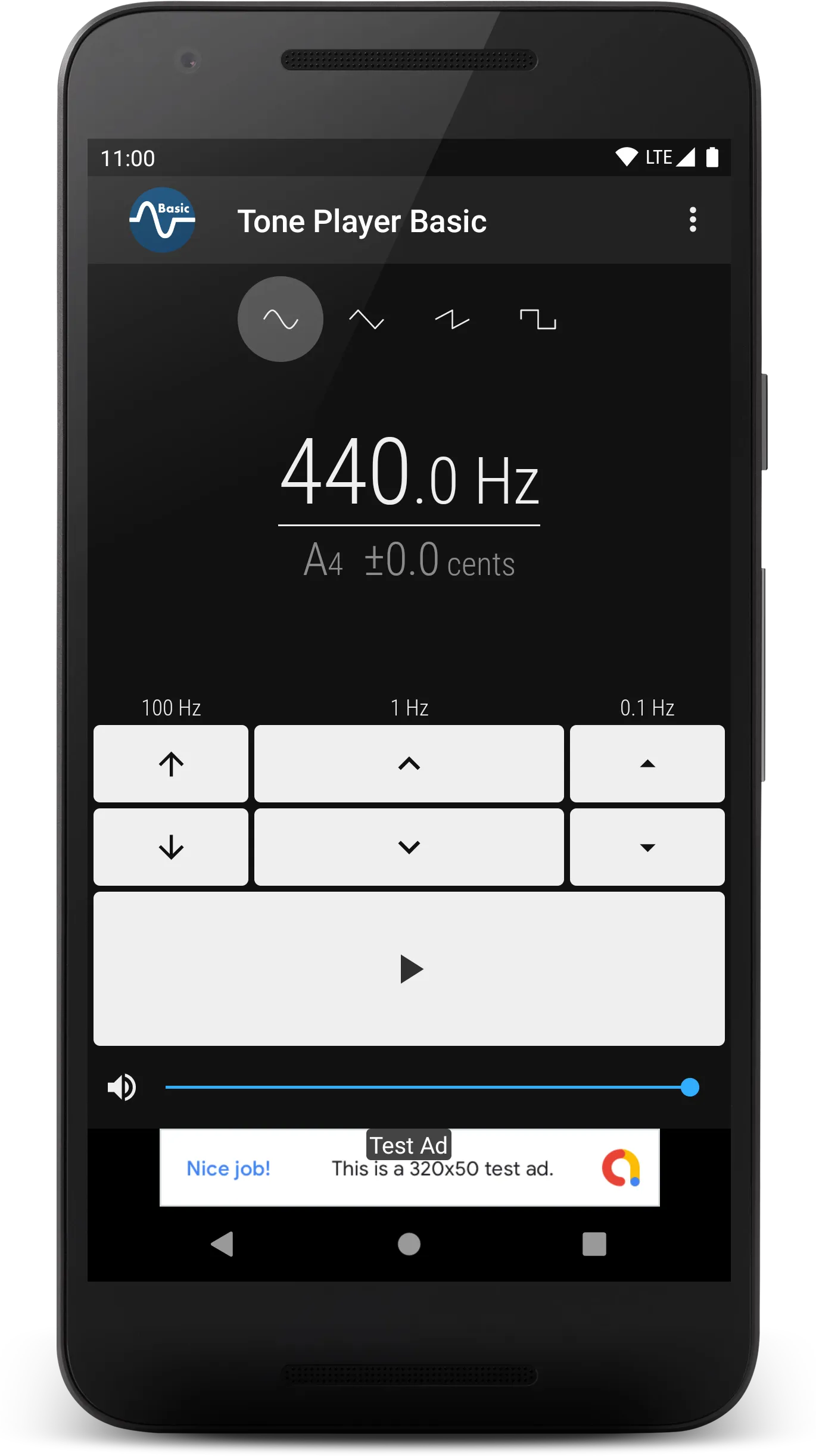 Tone Player Basic | Indus Appstore | Screenshot