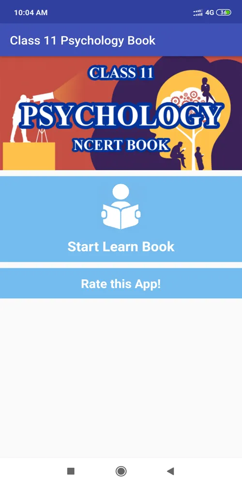 Class 11 Psychology NCERT Book | Indus Appstore | Screenshot