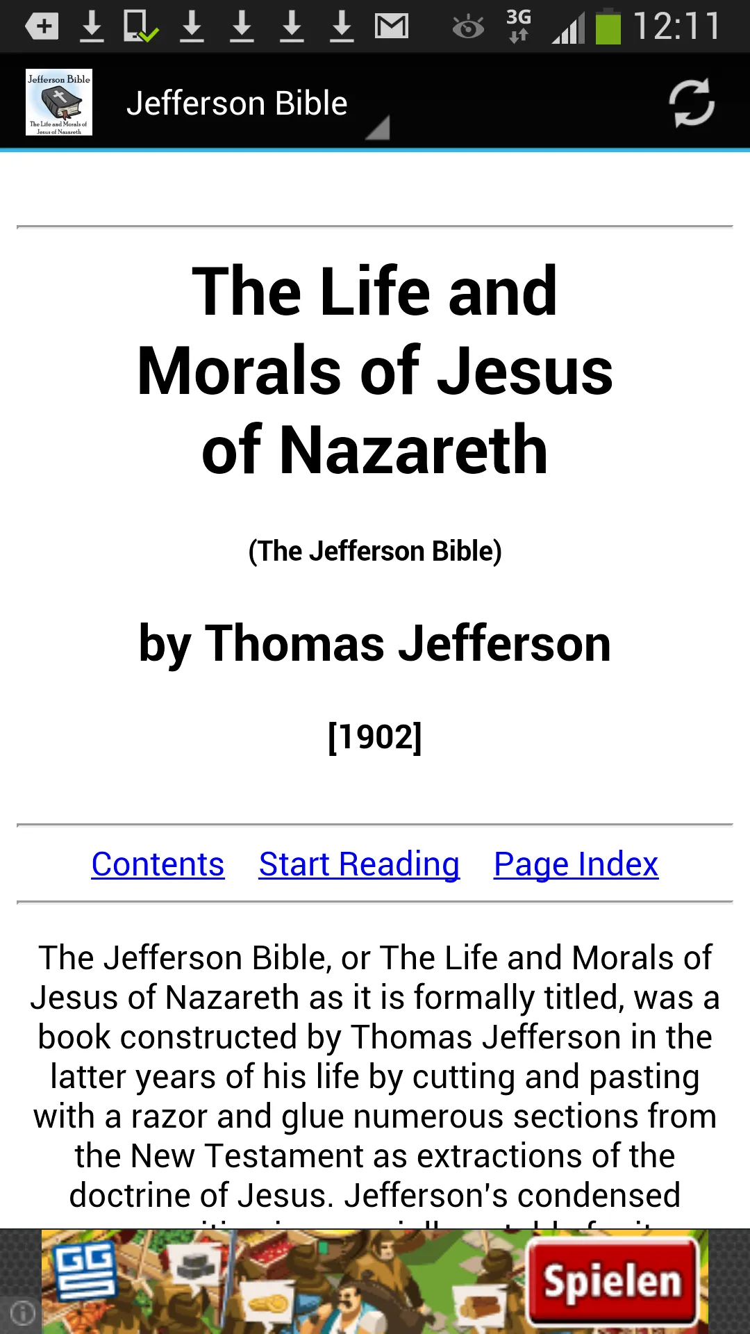 Jefferson Bible | Indus Appstore | Screenshot