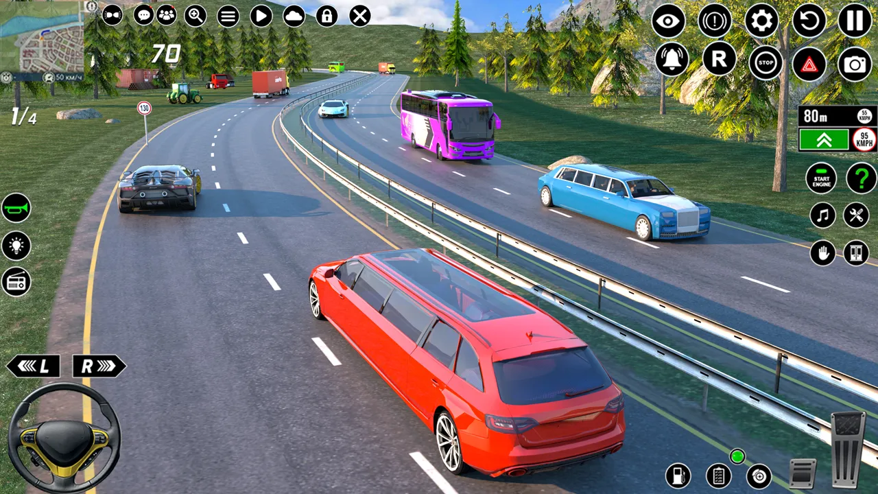 Limousine Taxi Driving Game | Indus Appstore | Screenshot