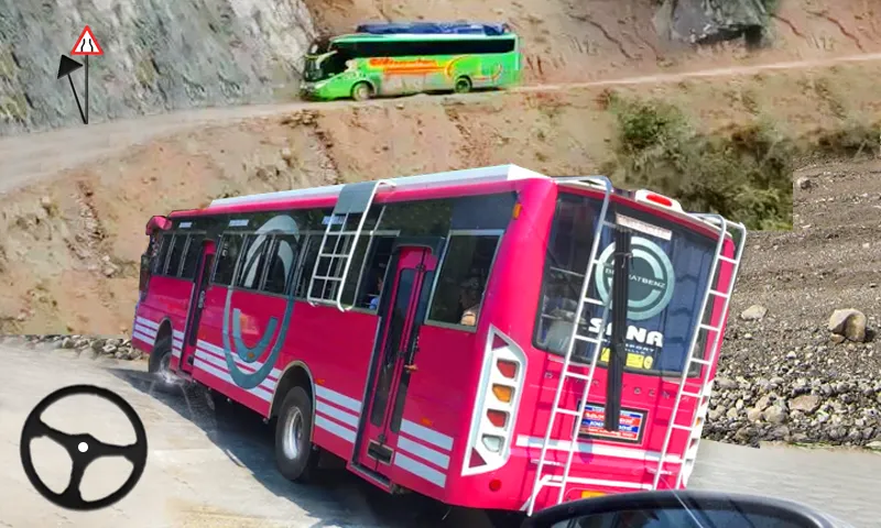 Coach Bus Driving Game | Indus Appstore | Screenshot