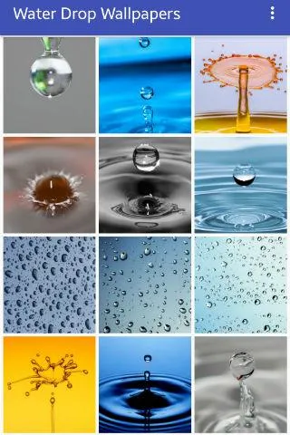 Water Drop Wallpapers | Indus Appstore | Screenshot