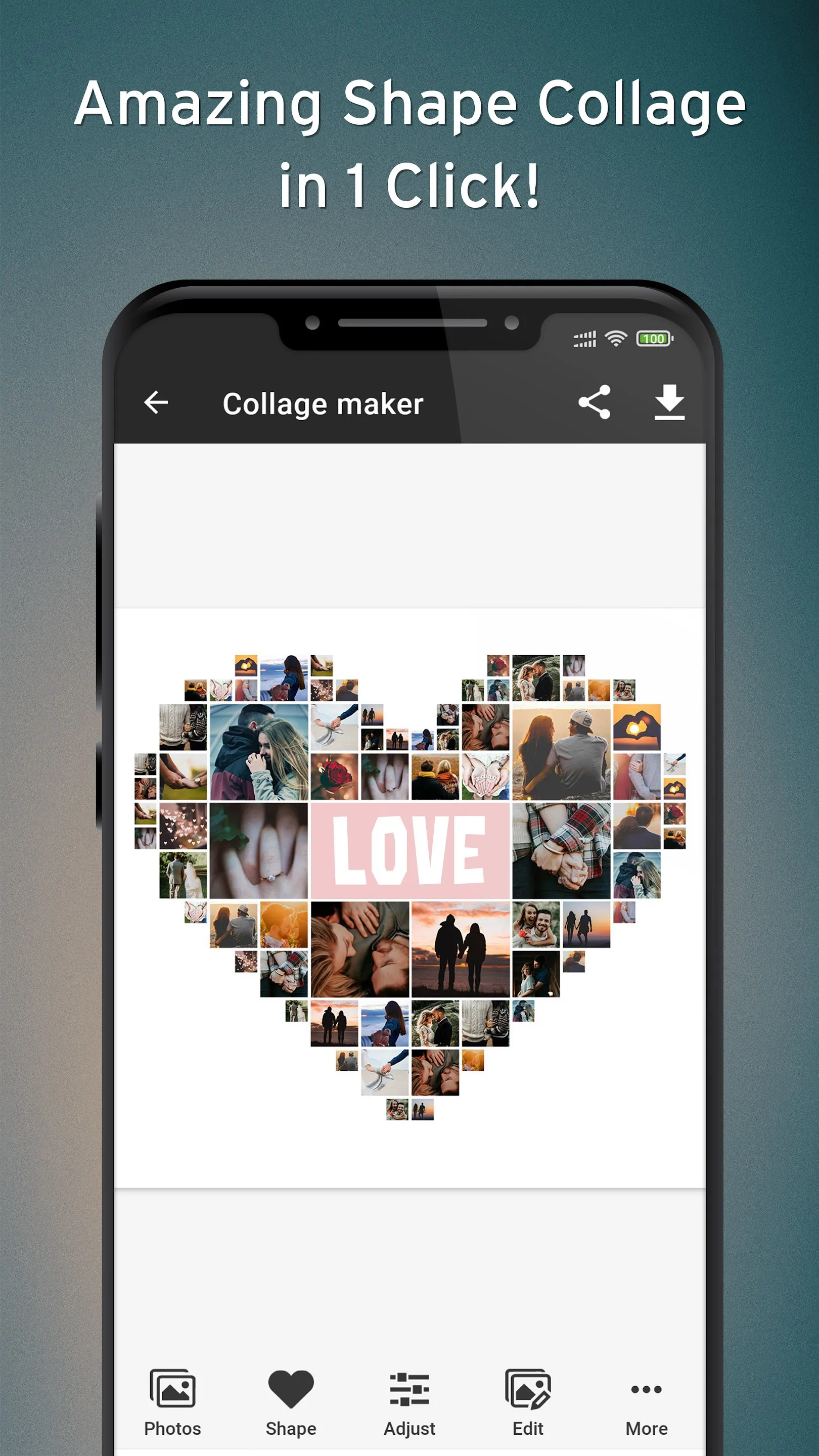 Phinsh Photo Collage Maker | Indus Appstore | Screenshot