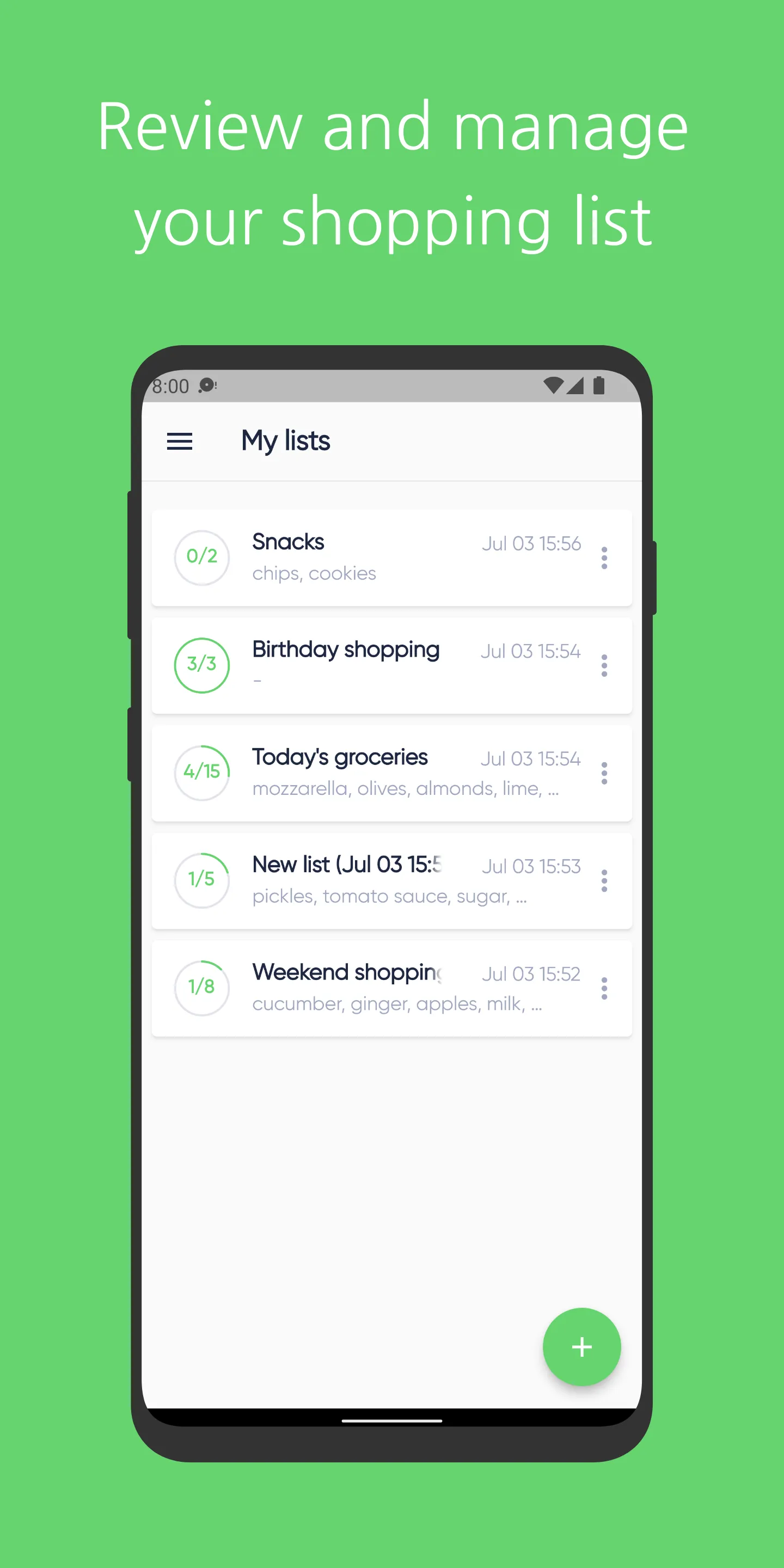 To Buy - Grocery Shopping List | Indus Appstore | Screenshot