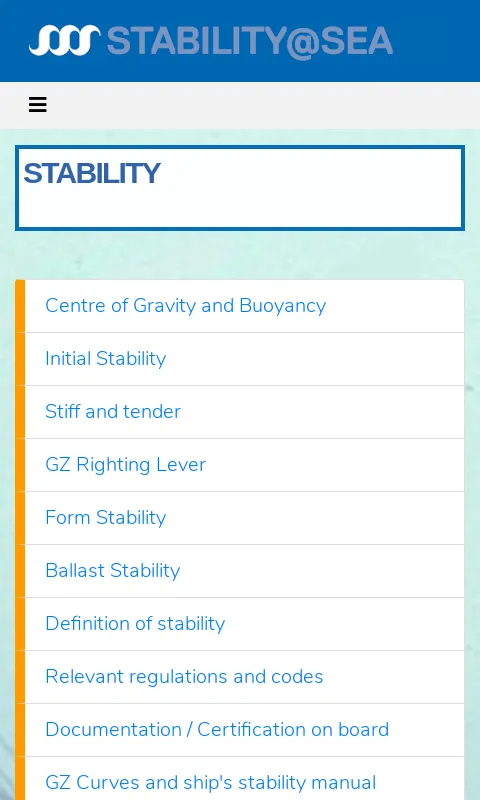 Stability at Sea | Indus Appstore | Screenshot