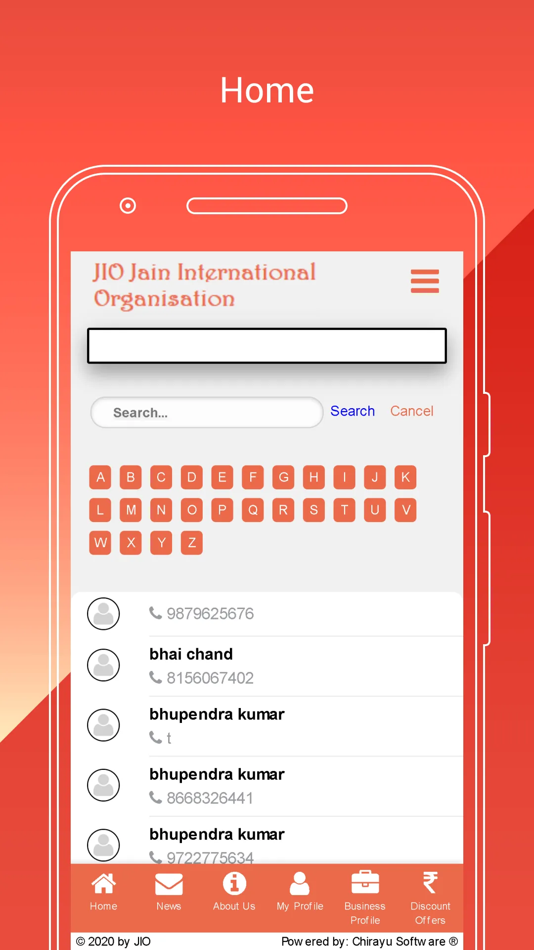 Jain E-Global Community App | Indus Appstore | Screenshot