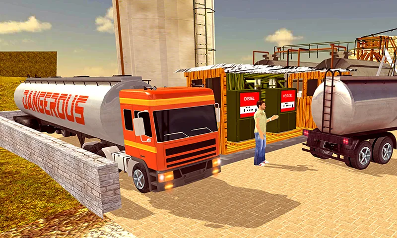 Truck Games 3d- Oil Tanker Sim | Indus Appstore | Screenshot