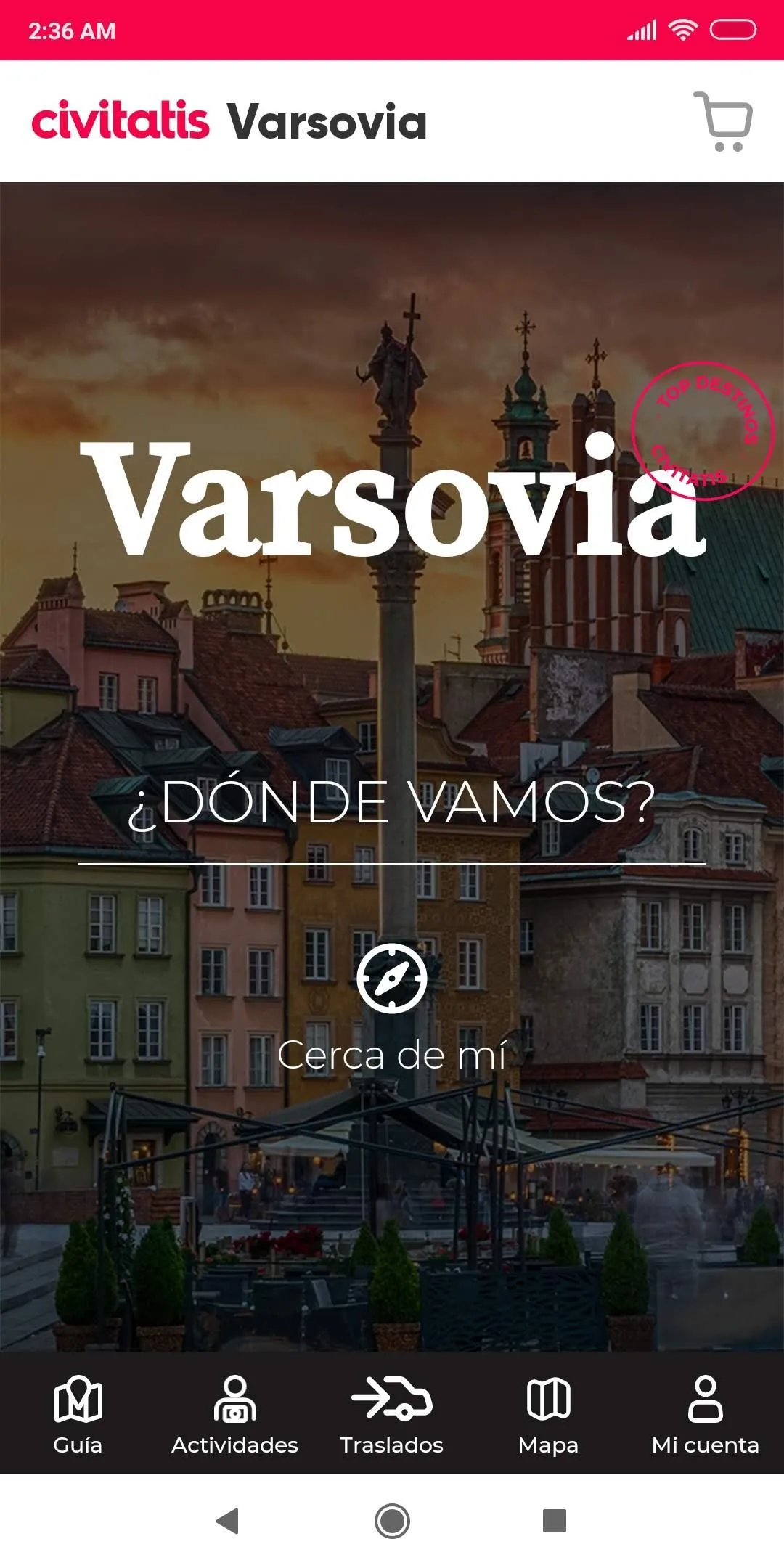 Guía de Varsovia por Civitatis | Indus Appstore | Screenshot