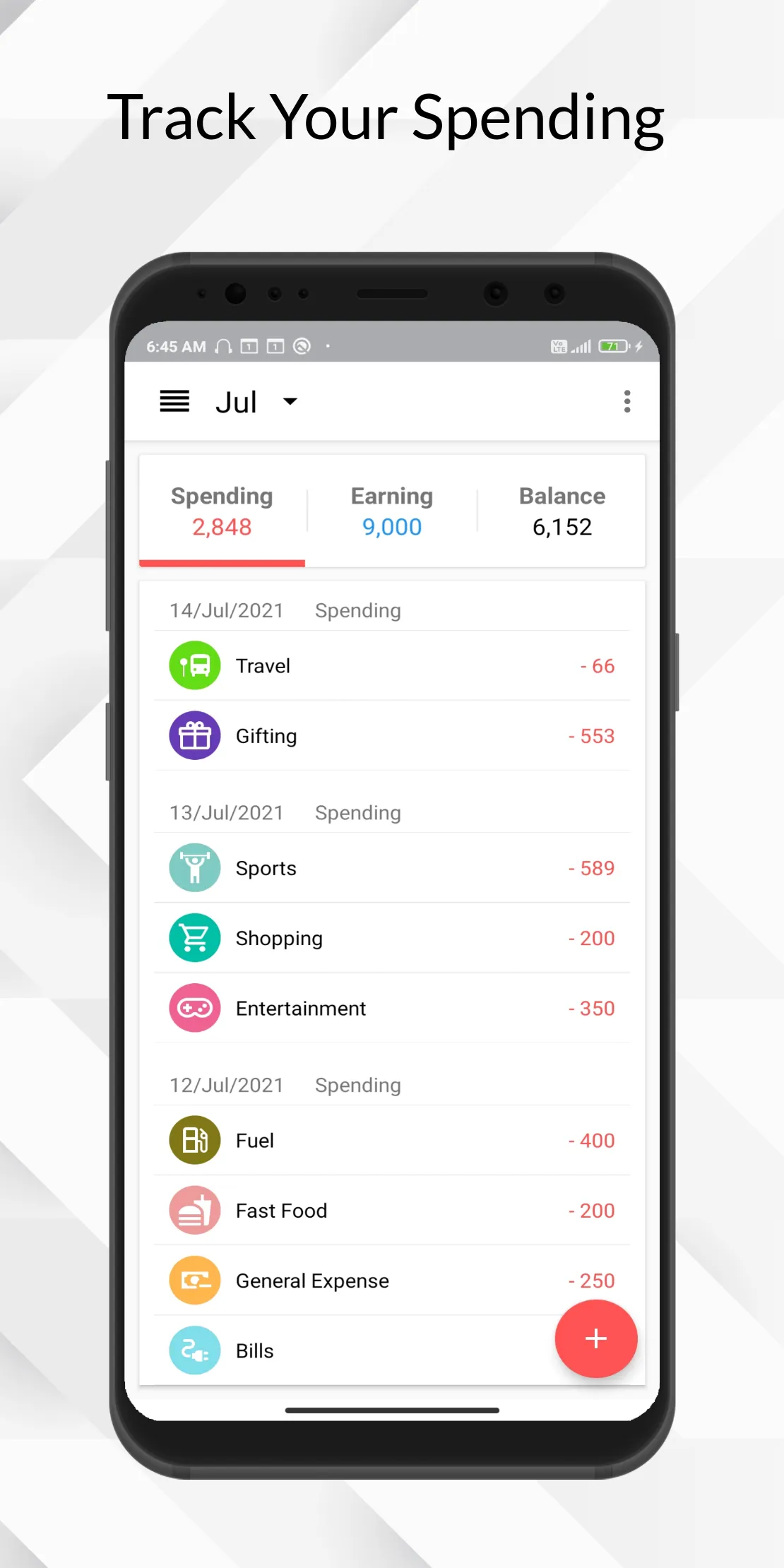 Mentioner: Money Manager , Exp | Indus Appstore | Screenshot