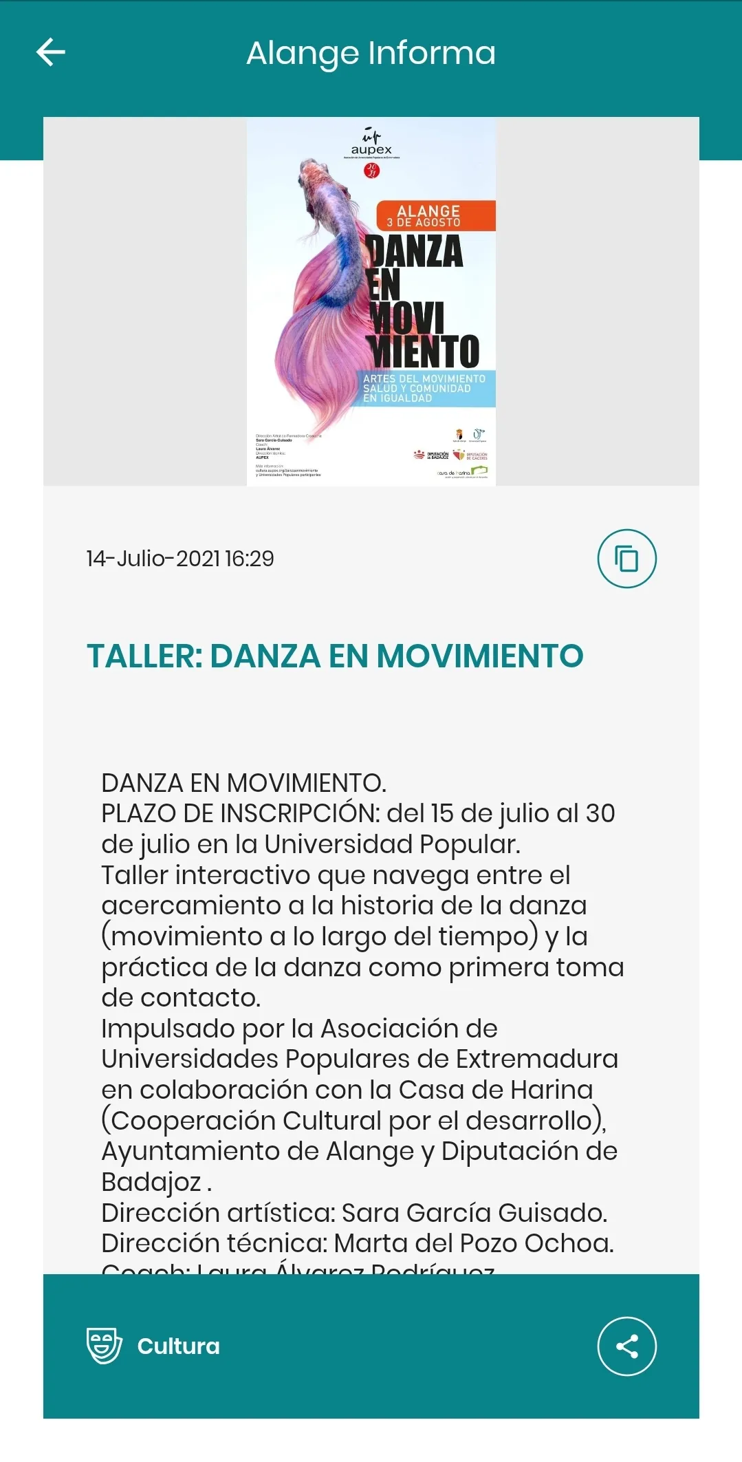 Alange Informa | Indus Appstore | Screenshot