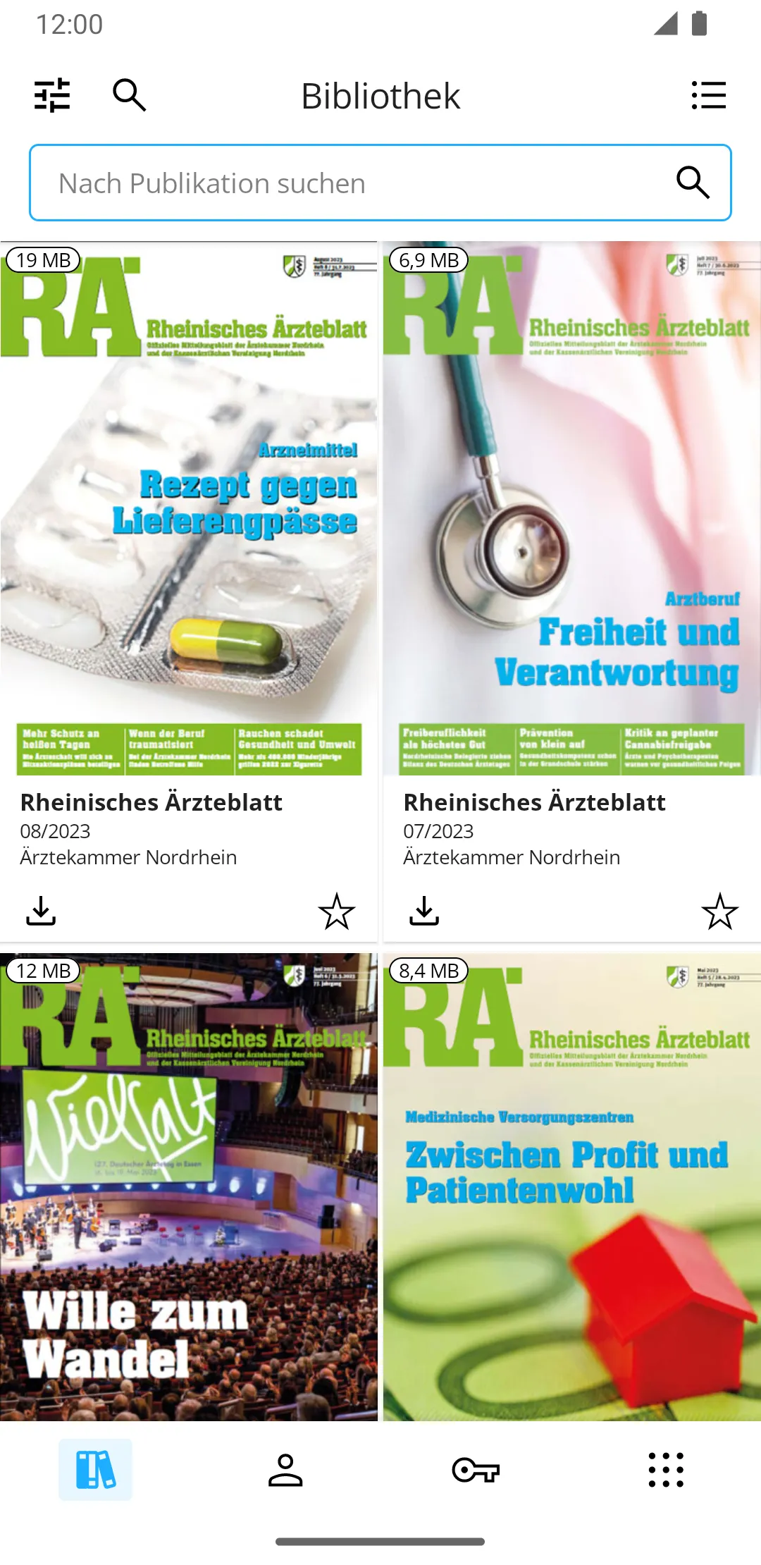 Rheinisches Ärzteblatt RÄ | Indus Appstore | Screenshot