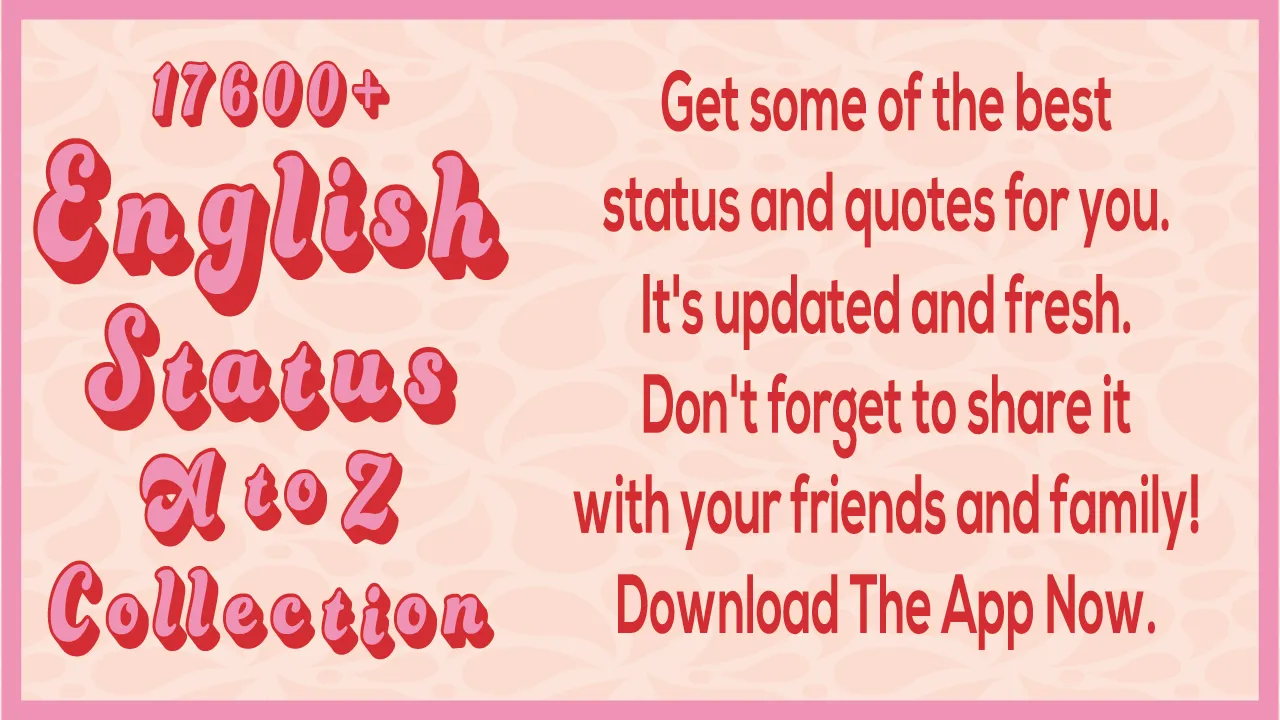 English Status | Latest | Indus Appstore | Screenshot