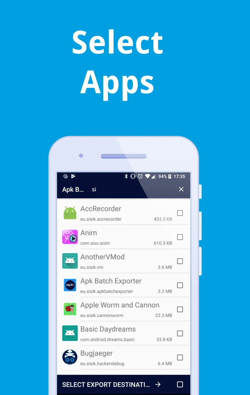 Apk Batch Exporter | Indus Appstore | Screenshot