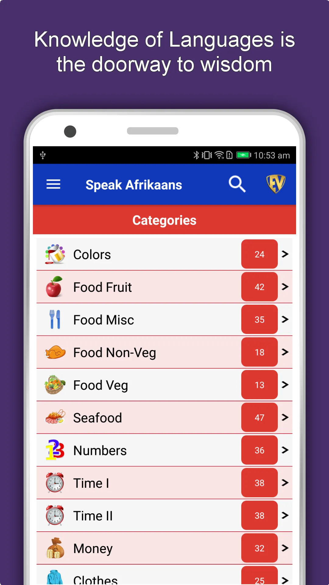 Speak Afrikaans : Learn Afrika | Indus Appstore | Screenshot