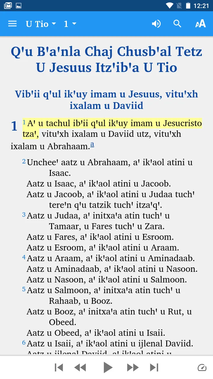 Ixil San Juan Cotzal Bible | Indus Appstore | Screenshot