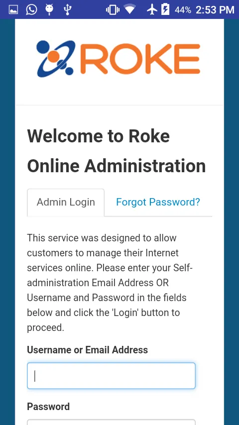 Roke Telkom (Uganda) Self Care | Indus Appstore | Screenshot