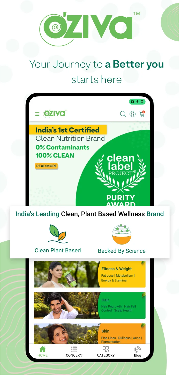 OZiva | Indus Appstore | Screenshot