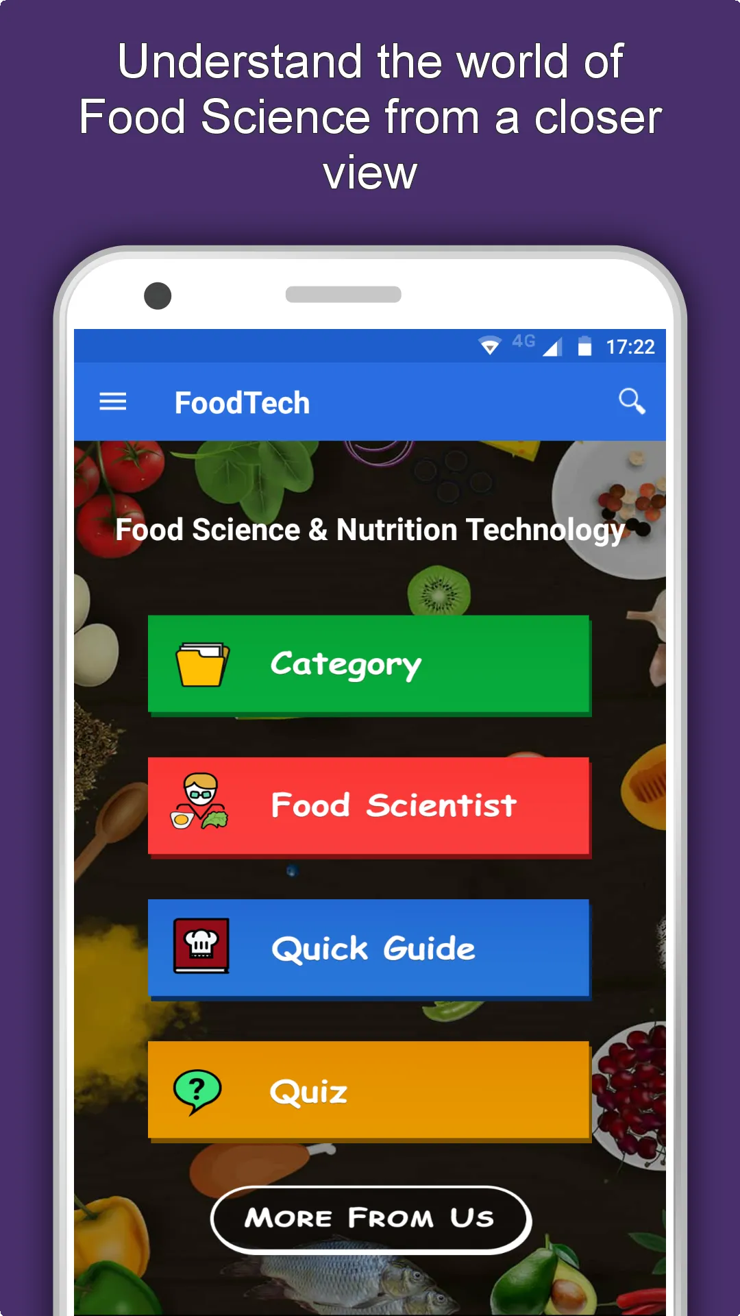 Food Science & Nutrition App | Indus Appstore | Screenshot