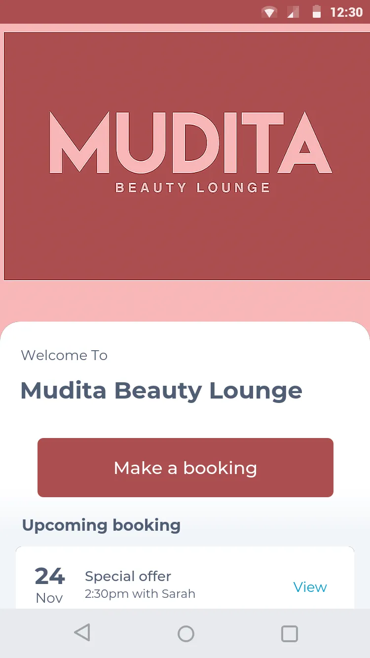 Mudita Beauty Lounge | Indus Appstore | Screenshot