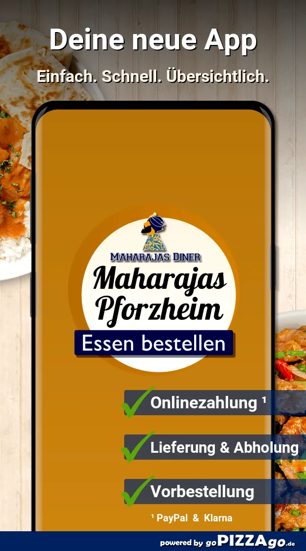 Maharajas Diner Pforzheim | Indus Appstore | Screenshot