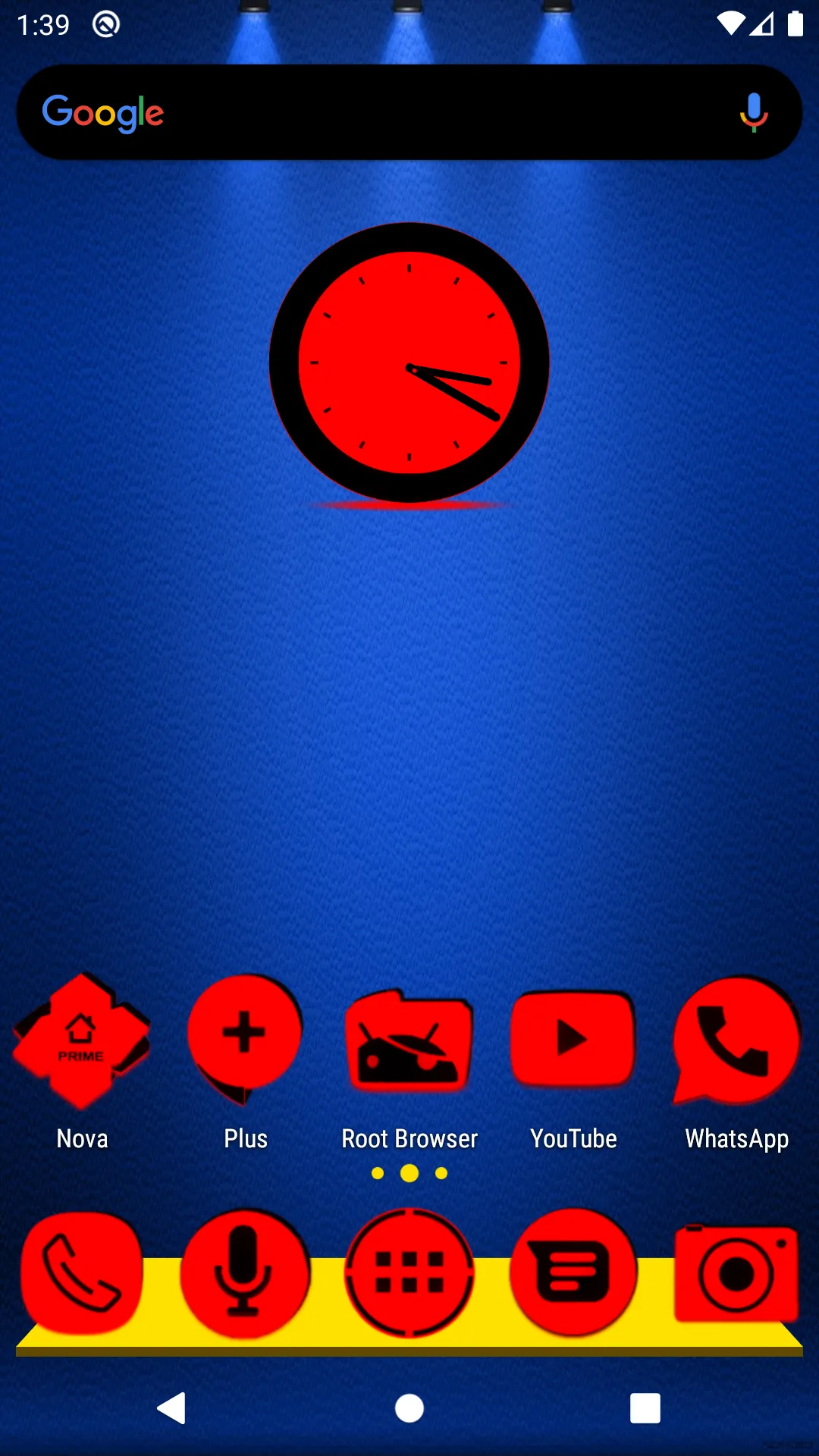 Red and Black Icon Pack | Indus Appstore | Screenshot