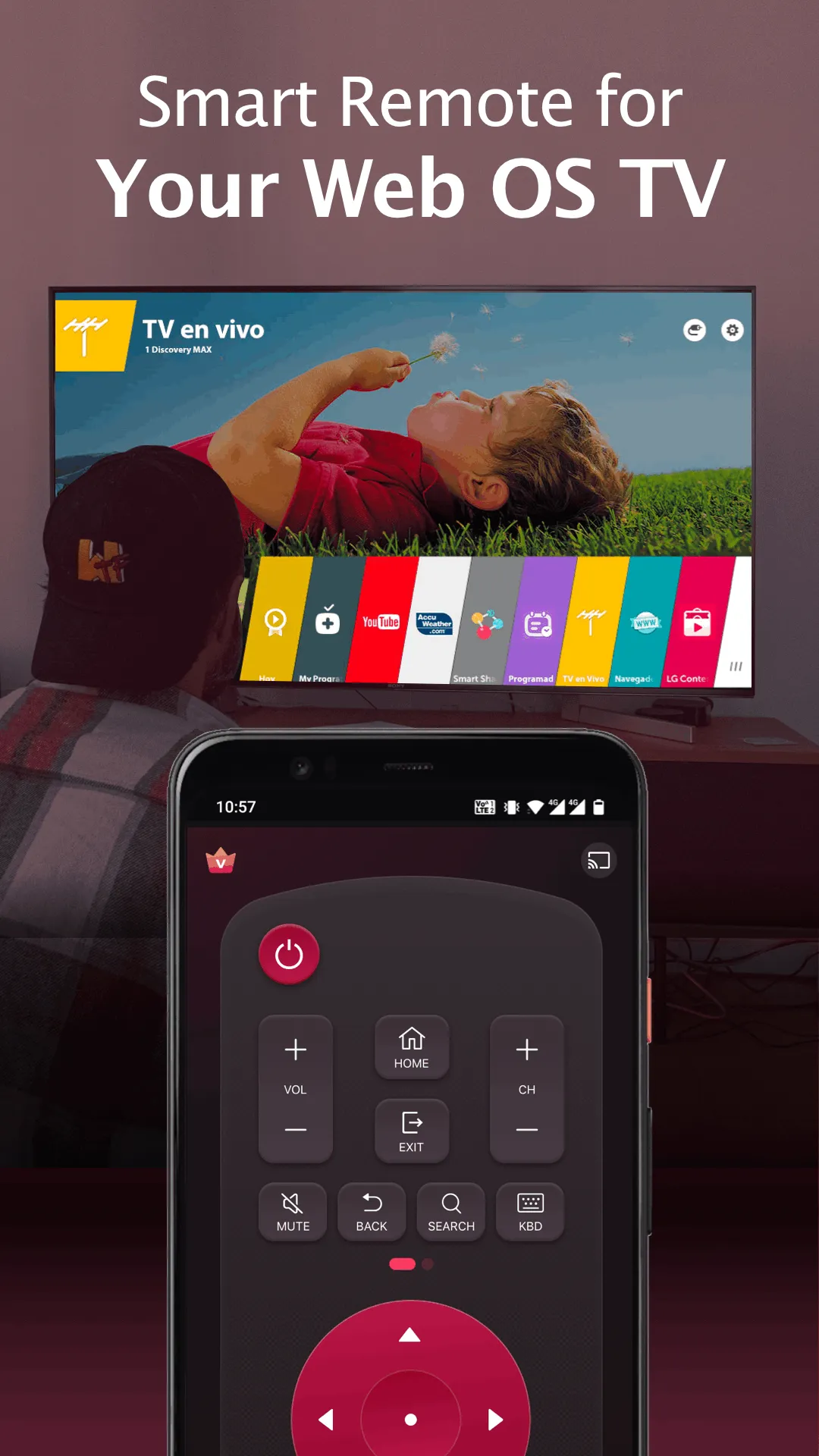 Remote for LG ThinG TV & webOS | Indus Appstore | Screenshot