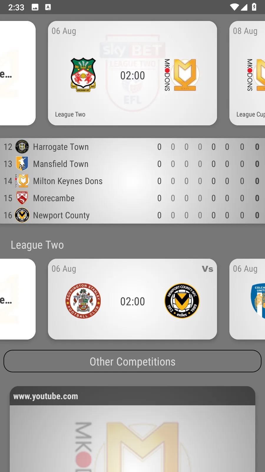 Milton Keynes Dons Fan App | Indus Appstore | Screenshot