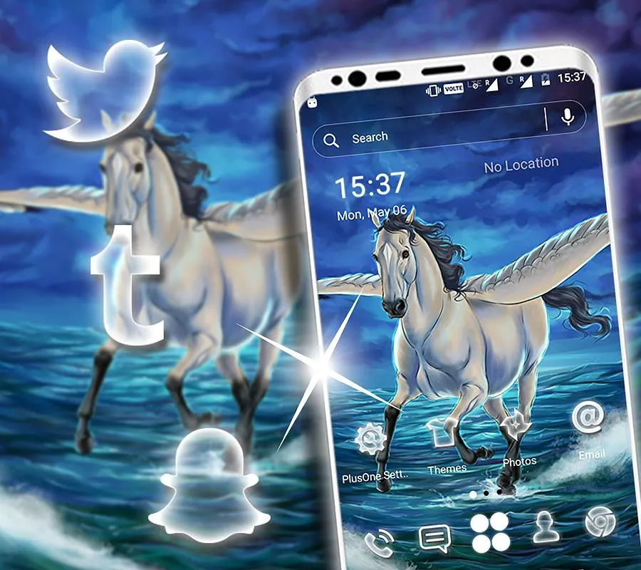 Dream Horse Launcher Theme | Indus Appstore | Screenshot