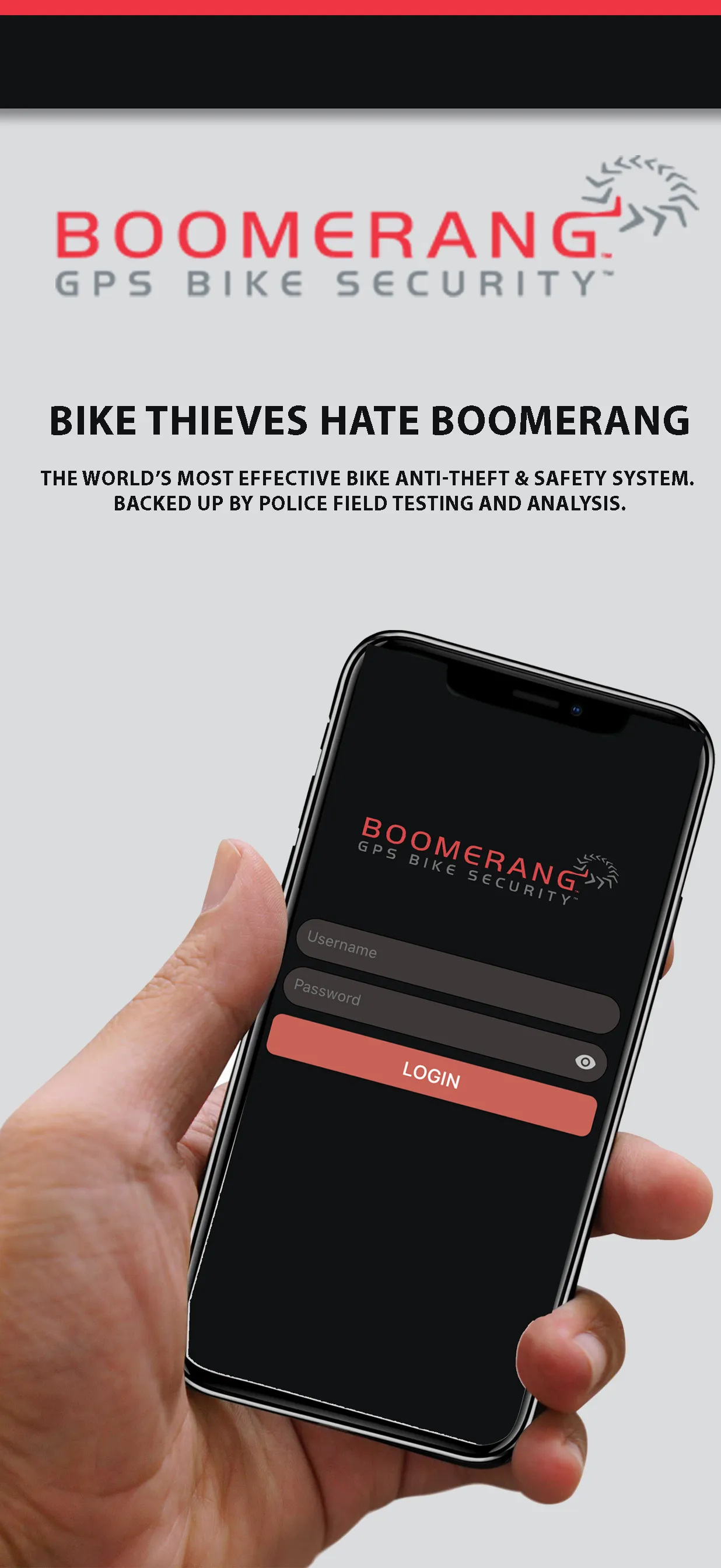 Boomerang GPS Bike Anti-Theft | Indus Appstore | Screenshot