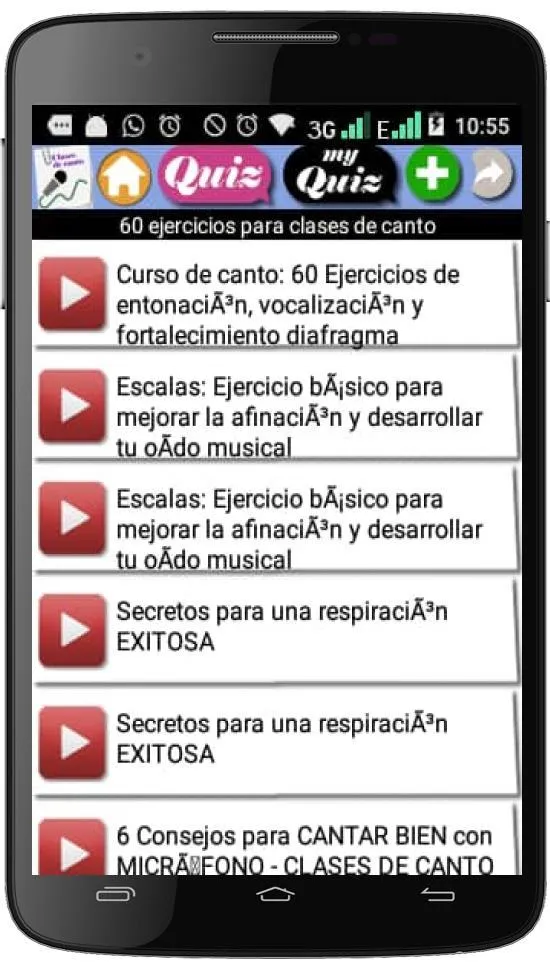 CLASES DE CANTO | Indus Appstore | Screenshot